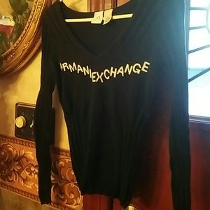 Armani Exchange Black Sweater